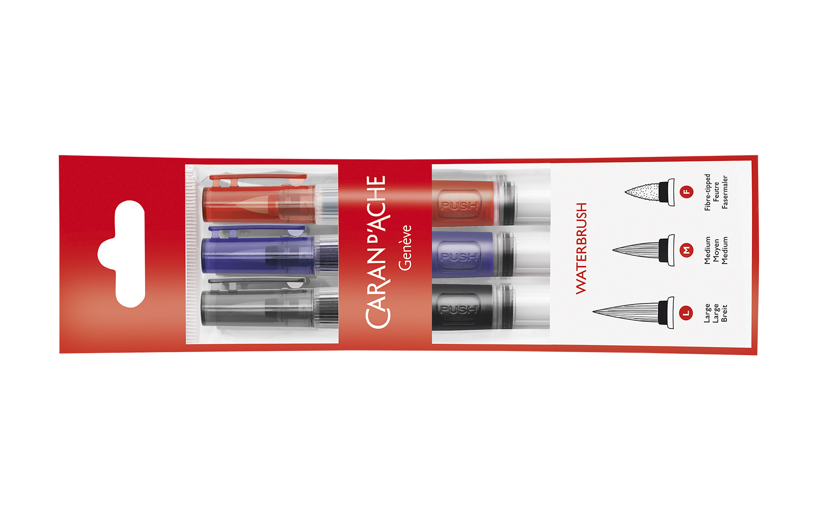 Caran d'Ache - Watercolour Brush with Water Reservoir